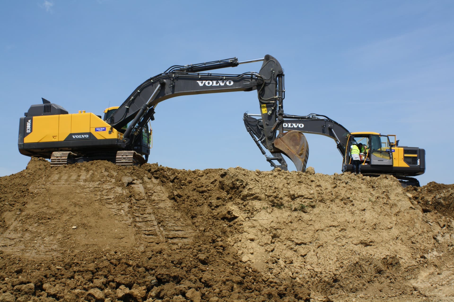 Chantier et engins de génie civil